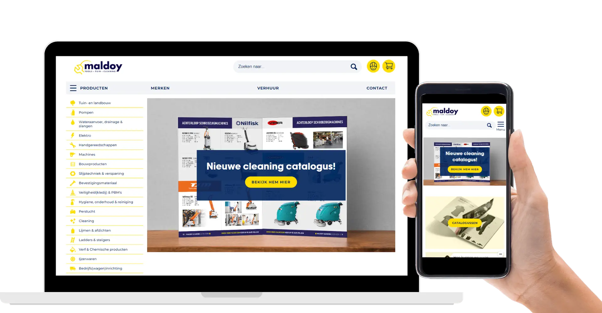 ProfitPlus Nilfisk website